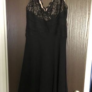 Black cocktail dress